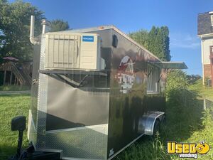 2020 7x16ft Kitchen Food Trailer Air Conditioning Kentucky for Sale