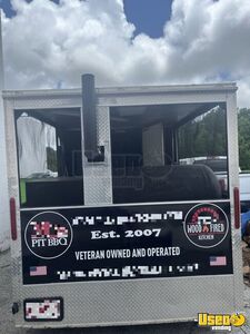 2020 Barbecue Concession Trailer Barbecue Food Trailer Stainless Steel Wall Covers North Carolina for Sale