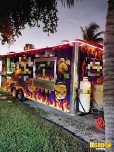 2020 Bbq Trailer Barbecue Food Trailer Air Conditioning Florida for Sale