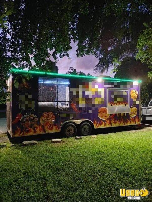 2020 Bbq Trailer Barbecue Food Trailer Florida for Sale