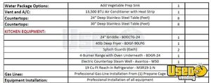 2020 Custom 8.5' X 20' Kitchen Food Trailer Pro Fire Suppression System New York for Sale