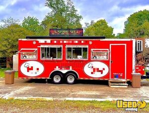 2020 Food Concession Trailer Kitchen Food Trailer Air Conditioning Louisiana for Sale