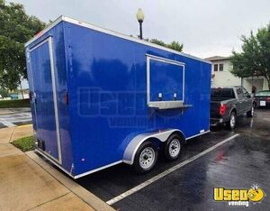 2020 Food Concession Trailer Kitchen Food Trailer Removable Trailer Hitch Florida for Sale