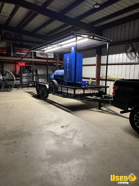 2020 Offset Smoker Open Bbq Smoker Trailer Texas for Sale