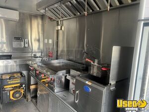 2021 8’x16’ Kitchen Food Trailer Exterior Customer Counter Florida for Sale