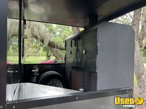 2021 Barbecue Concession Trailer Barbecue Food Trailer Exterior Customer Counter Florida for Sale