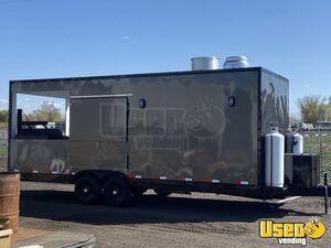 2021 Barbecue Concession Trailer Barbecue Food Trailer Idaho for Sale