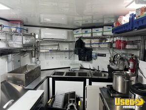 2021 Barbecue Concession Trailer Barbecue Food Trailer Triple Sink Florida for Sale