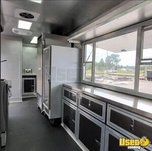 2021 Bbq Trailer Barbecue Food Trailer Stainless Steel Wall Covers Alberta for Sale