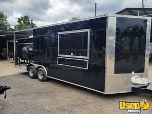 2021 Bbq Trailer With Porch Barbecue Food Trailer Ohio for Sale