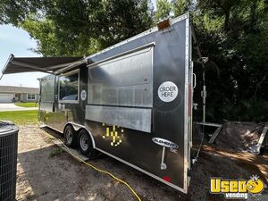 2021 Cargo Trailer With Drop Gate Concession Trailer Exterior Customer Counter Florida for Sale