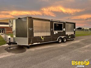 2021 Cargo Trailer With Drop Gate Concession Trailer Spare Tire Florida for Sale