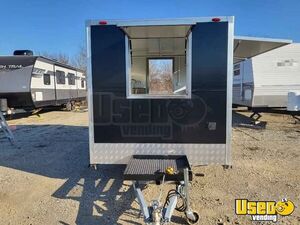 2021 Concession Trailer Concession Trailer Diamond Plated Aluminum Flooring Texas for Sale