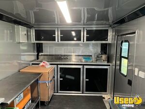 2021 Concession Trailer Concession Trailer Stainless Steel Wall Covers Oklahoma for Sale