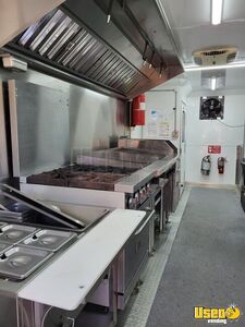 2021 Ct24 Kitchen Food Trailer Diamond Plated Aluminum Flooring New York for Sale