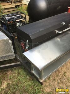 2021 Custom Build Open Bbq Smoker Trailer Generator Georgia for Sale