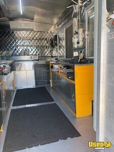 2021 Custom Food Trailer Kitchen Food Trailer Diamond Plated Aluminum Flooring New Mexico for Sale