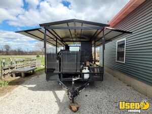 2021 Custom Open Bbq Smoker Trailer Propane Tanks Florida for Sale