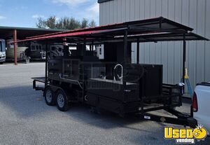 2021 Custom Open Bbq Smoker Trailer Propane Tanks Florida for Sale