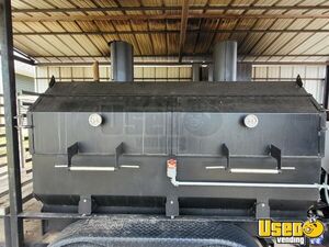 2021 Custom Open Bbq Smoker Trailer Triple Sink Florida for Sale