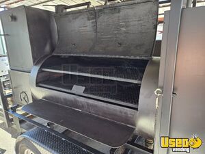 2021 Custom Open Bbq Smoker Trailer Warming Cabinet Florida for Sale