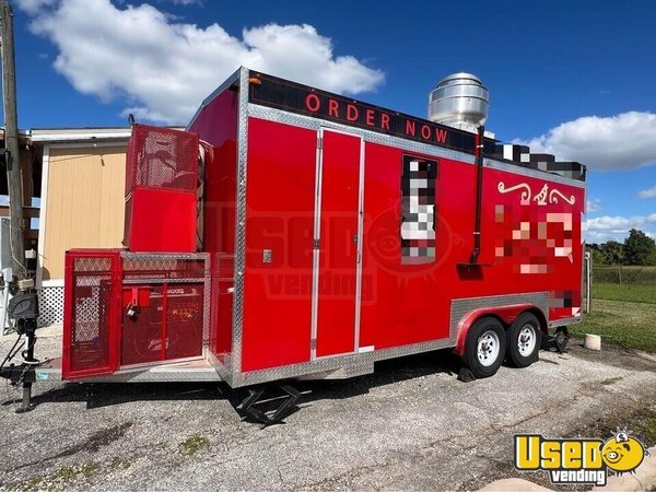 2021 Food Concession Trailer Kitchen Food Trailer Florida for Sale