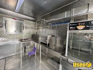 2021 Food Trailer Cargo Ice Cream Trailer Diamond Plated Aluminum Flooring California for Sale