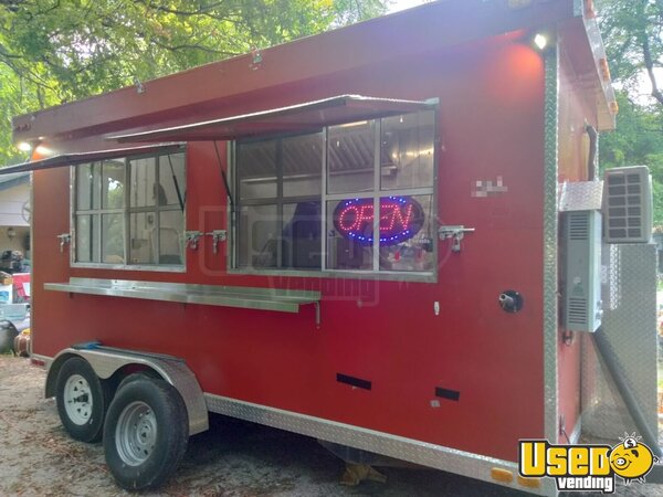 2021 Food Trailer Kitchen Food Trailer Texas for Sale