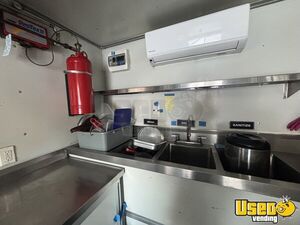 2021 Fud Trailer Kitchen Food Trailer Diamond Plated Aluminum Flooring Maryland for Sale