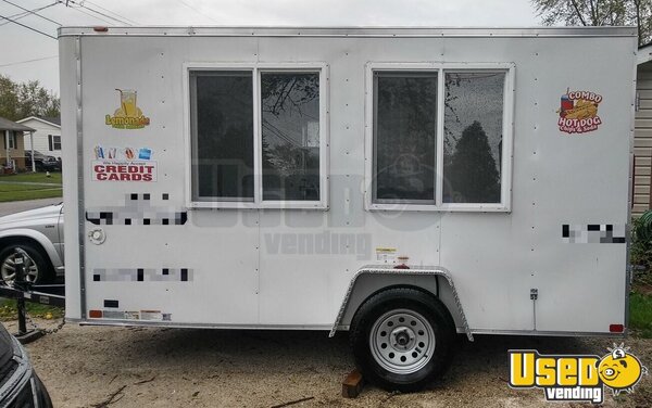 2021 Fury Food Concession Trailer Concession Trailer Ohio for Sale