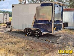 2021 Kitchen Trailer Kitchen Food Trailer Stainless Steel Wall Covers Oregon for Sale