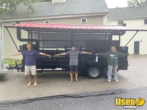 2021 Mega T-rex Barbecue Food Trailer Triple Sink Massachusetts for Sale