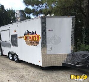 2021 Mini Donut Concession Trailer Bakery Trailer Air Conditioning Kentucky for Sale