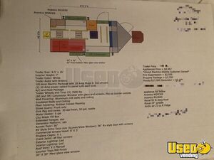 2021 Mini Donut Concession Trailer Bakery Trailer Interior Lighting Kentucky for Sale