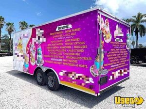 2021 Mobile Party Trailer Mobile Hair & Nail Salon Truck Removable Trailer Hitch Florida for Sale