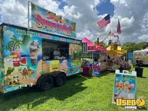 2021 Smoothie Trailer Beverage - Coffee Trailer Cabinets Florida for Sale