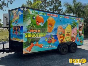 2021 Smoothie Trailer Beverage - Coffee Trailer Surveillance Cameras Florida for Sale