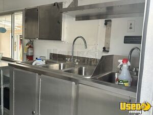 2021 Trailer Kitchen Food Trailer Diamond Plated Aluminum Flooring Florida for Sale