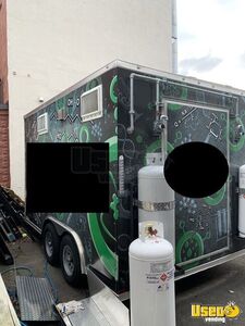 2022 14 Foot One Fat Frog Kitchen Food Trailer Air Conditioning Connecticut for Sale