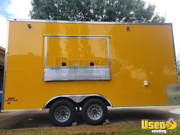 2022 16t Kitchen Food Trailer Air Conditioning Texas for Sale