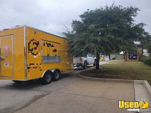 2022 16t Kitchen Food Trailer Cabinets Texas for Sale