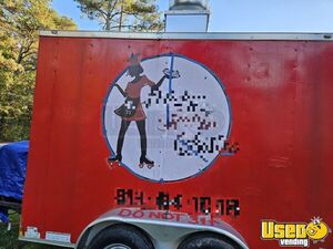 2022 6x10ta Concession Trailer Stainless Steel Wall Covers Georgia for Sale