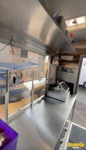 2022 8.5x16 Kitchen Food Trailer Diamond Plated Aluminum Flooring California Gas Engine for Sale