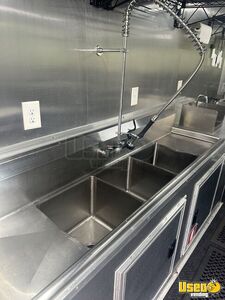 2022 8.5x24ta Barbecue Food Trailer Diamond Plated Aluminum Flooring North Carolina for Sale