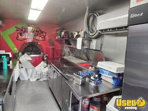 2022 8.6x23 Tubular Body Construction Pizza Trailer Refrigerator Florida for Sale