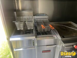 2022 Cargo Kitchen Food Trailer Diamond Plated Aluminum Flooring Georgia for Sale