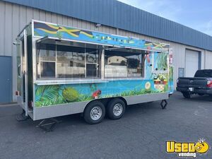 2022 Ccct18 Kitchen Food Trailer Air Conditioning California for Sale