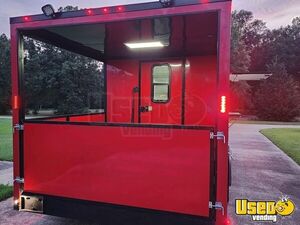 2022 Concession Trailer Concession Trailer Stainless Steel Wall Covers Louisiana for Sale