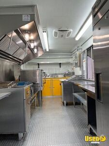 2022 Concession Trailer Kitchen Food Trailer Diamond Plated Aluminum Flooring Florida for Sale