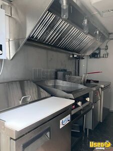 2022 Enclosed Cargo Trailer Kitchen Food Trailer Prep Station Cooler Michigan for Sale